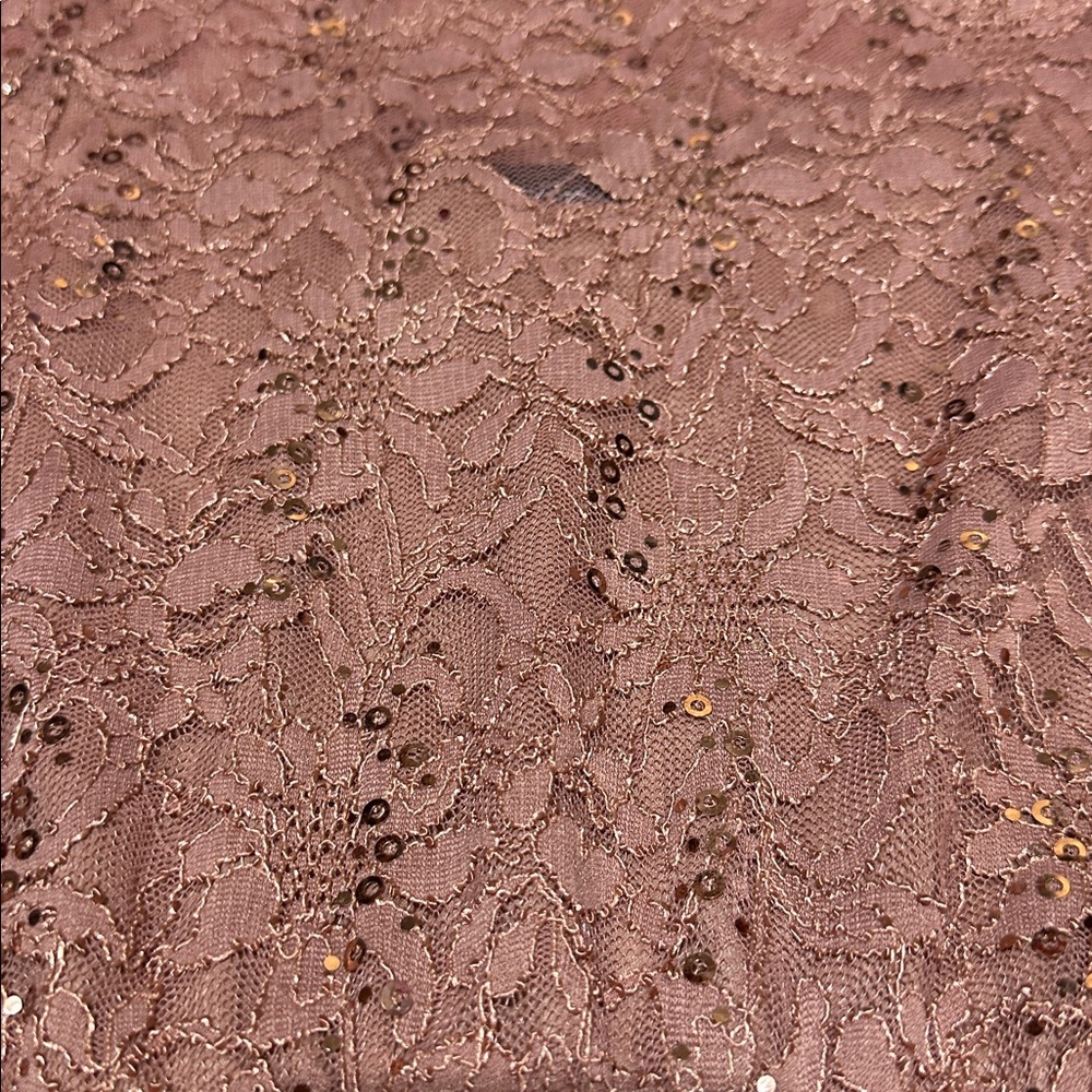 Candalite Petite | size PLarge | champagne dress - Picture 6 of 8